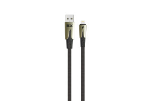 17579545 Кабель USB-8-pin для зарядки телефона 1M 2.1A черный EX-K-1038 EXPLOYD
