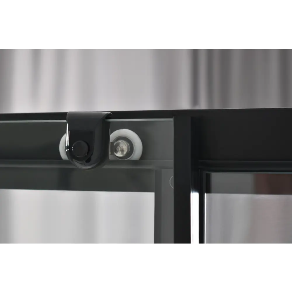 Душевая ширма Метакам Apart Black квадратная 90x90x185см цвет профиля черный раздвижная стекло 4мм прозрачное STLM-2206302 - Вид №18