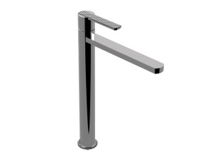 Высокий однорычажный смеситель для раковины