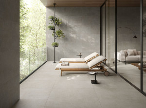 Пол / керамогранит с эффектом цемента