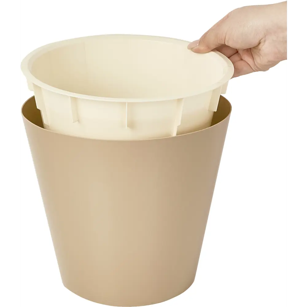 INGREEN London - элегантный цветочный горшок молочный шоколад 3,3 л 82684465 STLM-0033992 - Вид №1