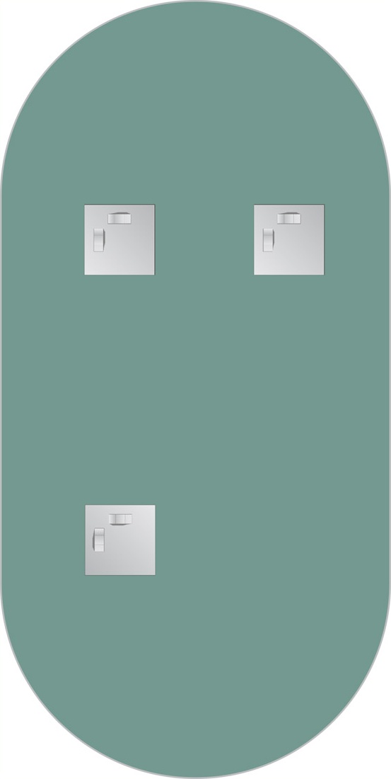 BY 0121 Зеркало со шлифованной кромкой EVOFORM Primary - Вид №2