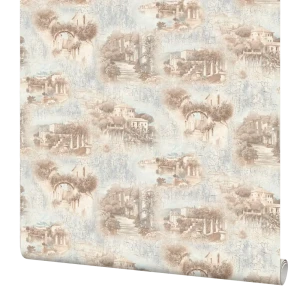 Обои флизелиновые Vog Collection Комо голубые 1.06 м VV71734-42 82743913 STLM-2201105