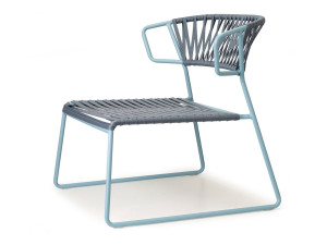 Садовое кресло из стали и ПВХ