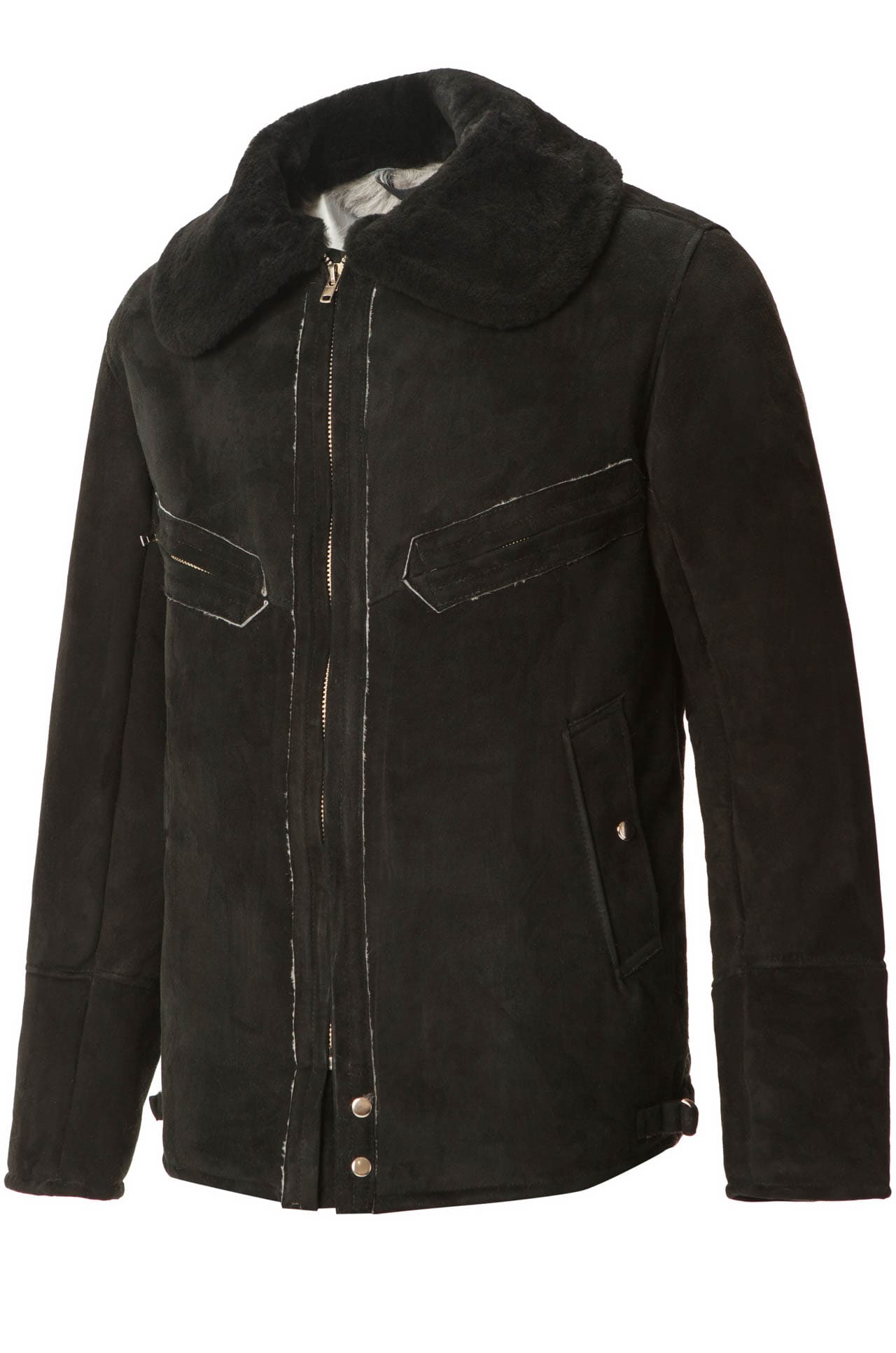 5029152 Куртка нагольная "Пилот" черная  Зимняя спецодежда  размер 62/188 