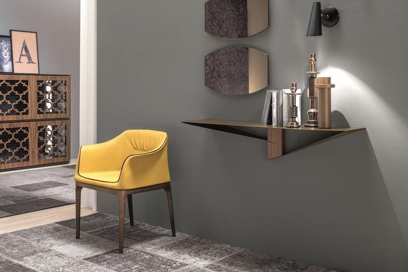 Tonin Casa Прямоугольная подвесная консоль из окрашенного металла Albatros T6440 - Вид №2