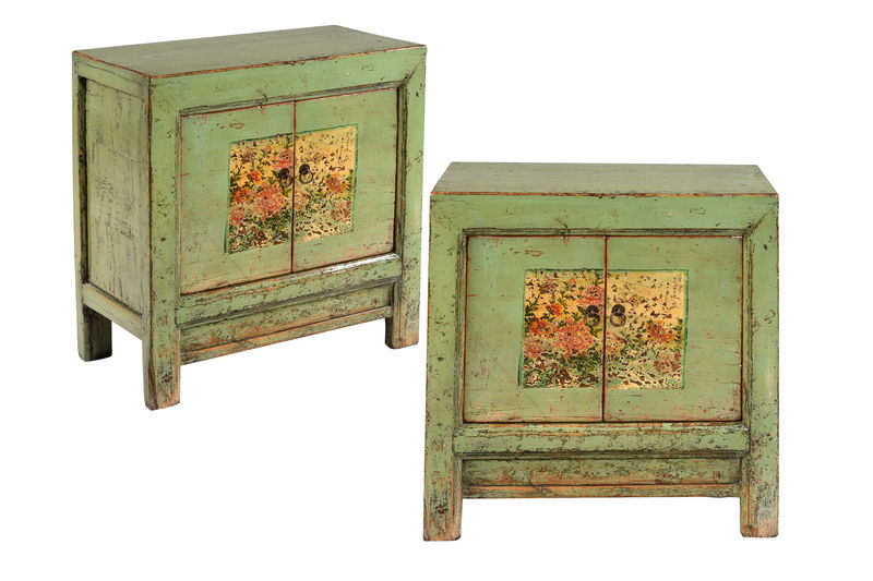 FUBR036 Основание с двумя дверями, окрашенное в зеленый цвет ijlbrown  - Вид №4