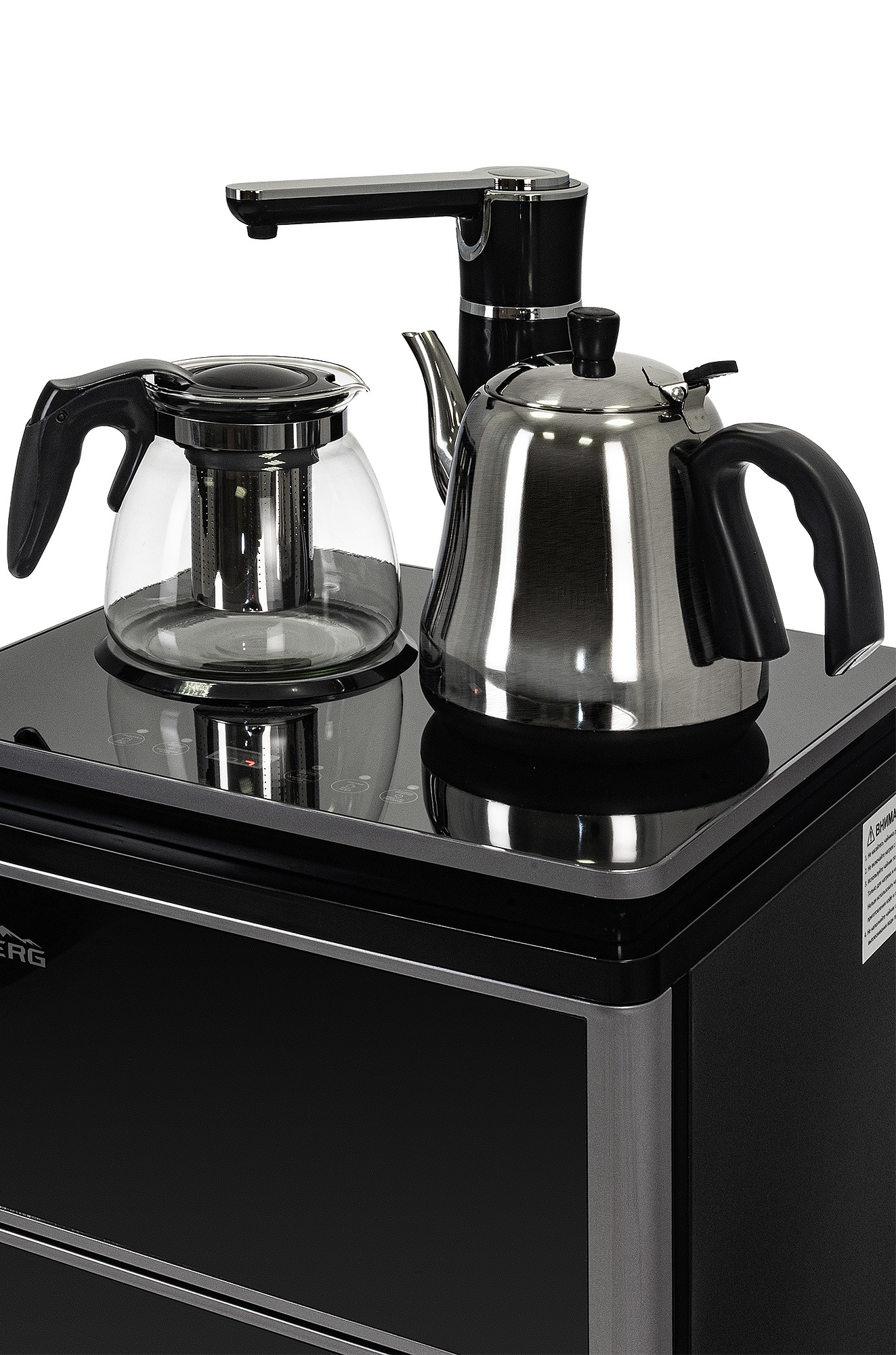 8168378 Диспенсер HIBERG F-81FGB черный STDN-0032782 - Вид №3