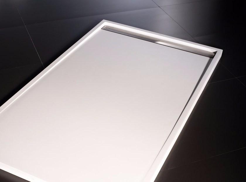 KRION Прямоугольный душевой поддон из krion® в современном стиле Ras sun-id-1460625 - Вид №3