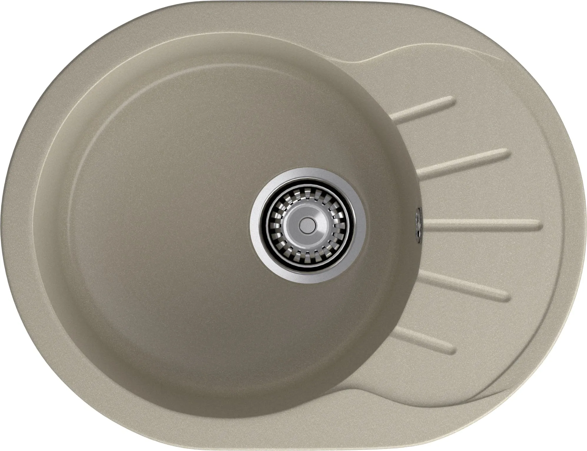 Кухонная мойка Искусственный камень RONDO S582 GranFest R-580L-S582