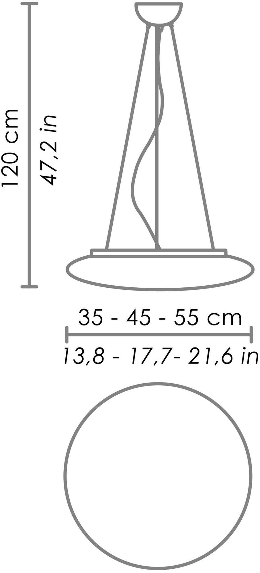 AiLati Подвесной светильник из стекла Mentos magneto sun-id-1475703 - Вид №3