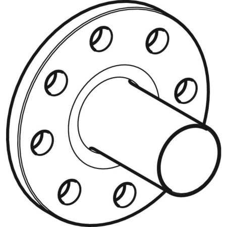 33747 Фланец Geberit Mapress из нержавеющей стали, PN 10/16, с гладким концом Geberit  - Вид №4