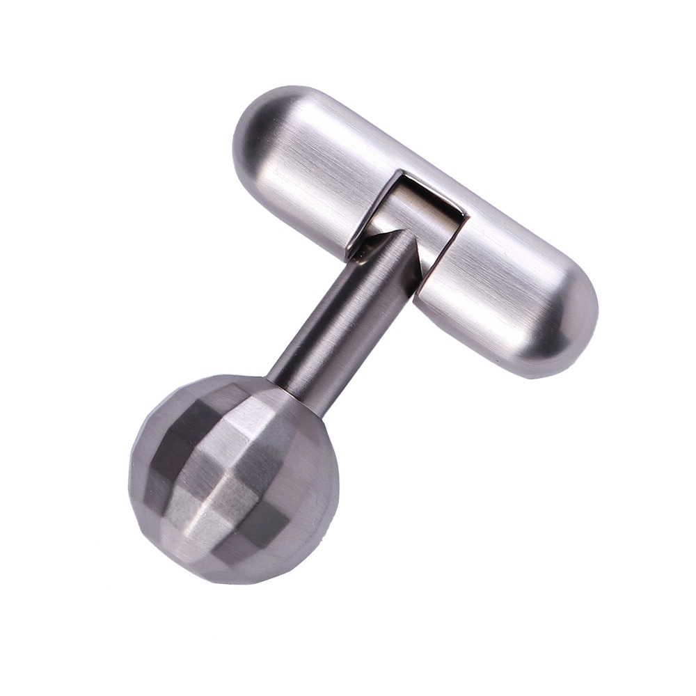 Мебельная ручка  Капля, 52x46x24, никель LJPS0183 Public Steel Россия  - Вид №1