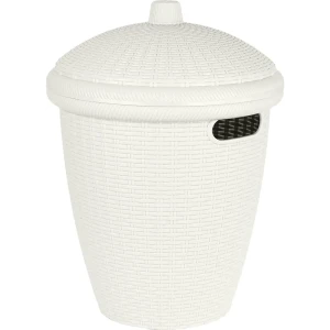 Корзина для белья Keeplex Rattan цвет белое облако 86851585 STLM-2200711