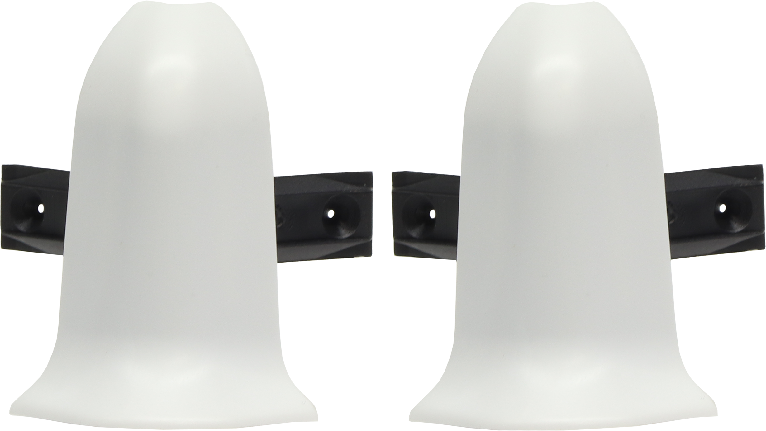 83411515 Угол для плинтуса наружный белый 55 мм 2 шт. STLM-0041114 ARTENS