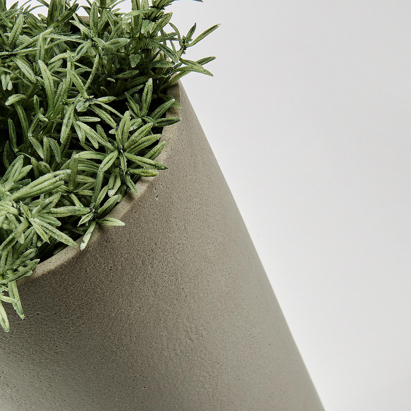 057659 Комплект из 2-х ваз Stefy цемент серый La Forma Marta - Вид №1