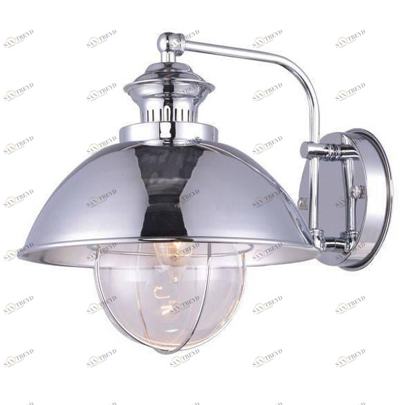 Бра Arte Lamp Nautilus A8024AP-1CC ARTE LAMP ПОД СТАРИНУ, ФОНАРЬ 078938 Прозрачный;хром 