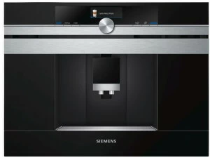 Siemens Встраиваемая кофемашина из нержавеющей стали с кофемолкой