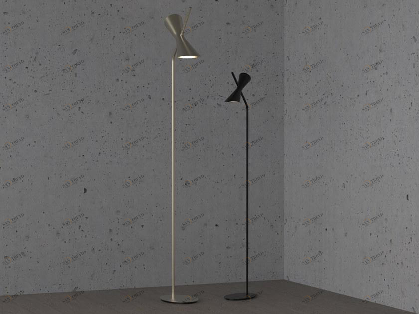 NEXO LUCE Светодиодный торшер из стали Oxen floor lamp 7008e1 / 7008e2