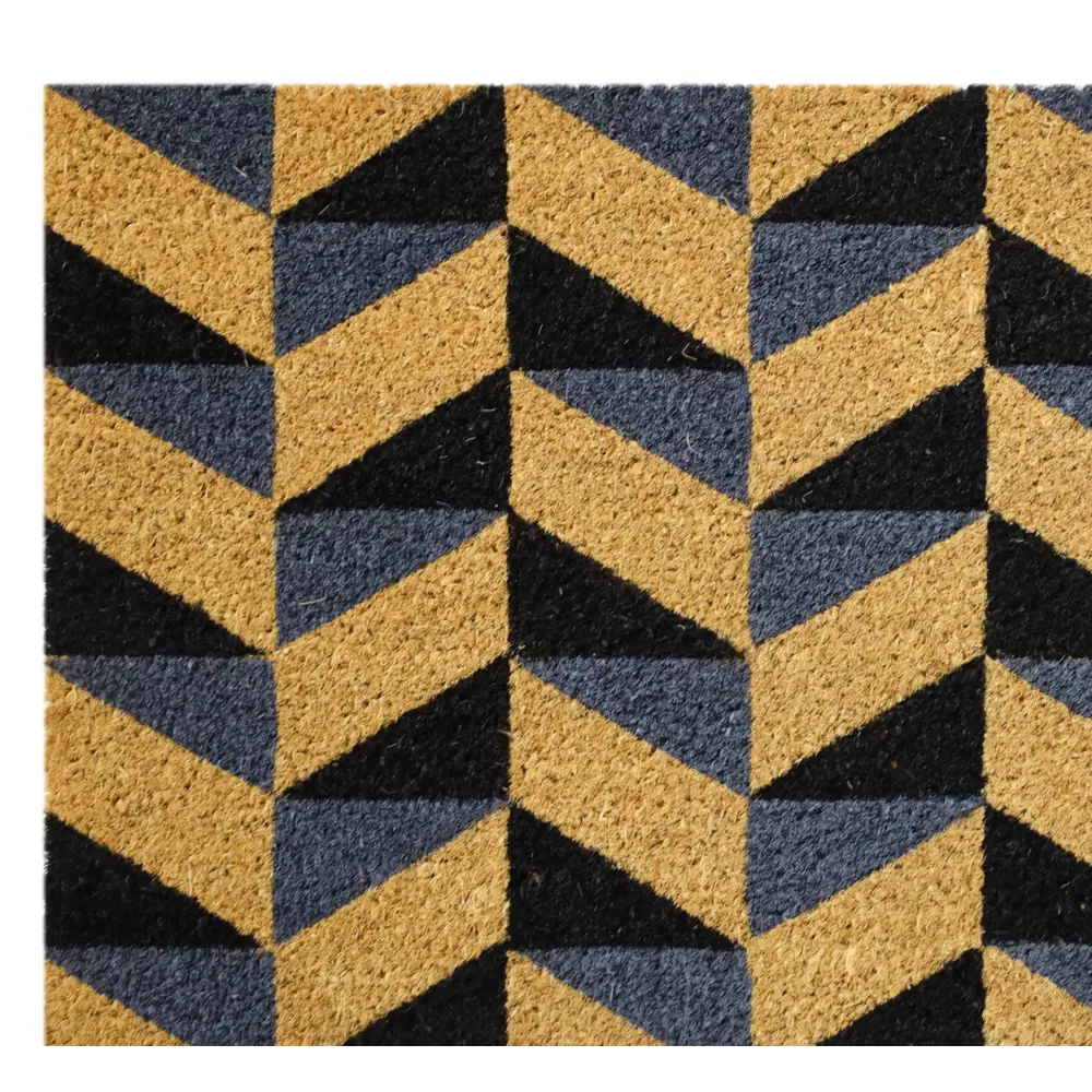 Коврик декоративный Velcoc Kera 9 40x75 см кокос цвет бежево-серый STLM-2137581 - Вид №2