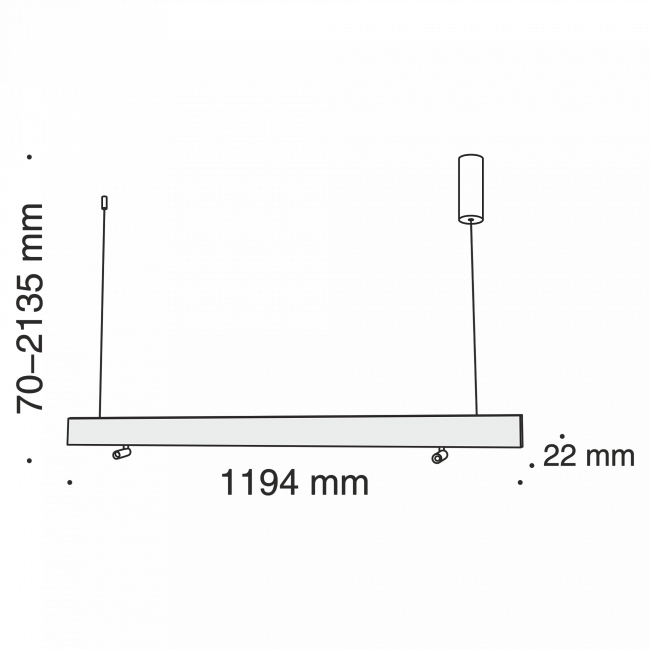 Светильник подвесной светодиодный на 3 лампы черный Puntero P068PL-L27B4K TECHNICAL PENDANT 00-3957070 Черный  - Вид №1