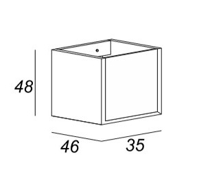 Мебель для ванной CEZARES BELLAGIO 105 Grafite - Вид №9