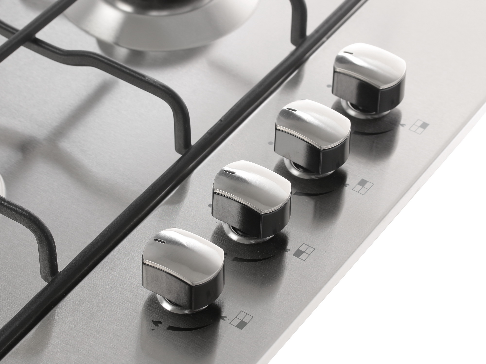 1074230 Газовая варочная поверхность LEX GVS 644-1 IX STDN-0120400 - Вид №3