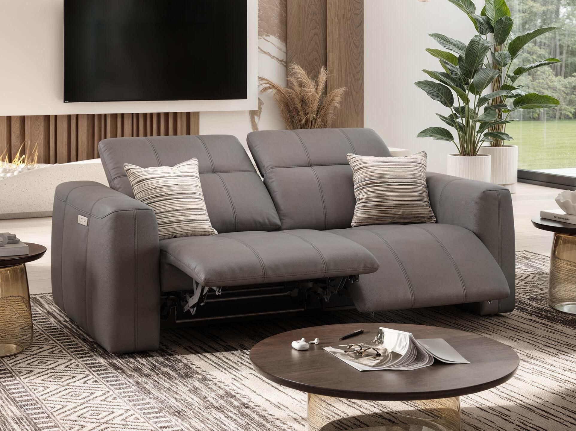 3-местный кожаный диван Sofanella Флорида ARCH-00104789 - Вид №5