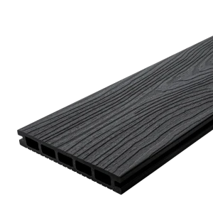 Террасная доска ДПК T-Decks цвет Графит 150x20x3000 мм двусторонняя вельвет/структура древесины 0.45 м² 87036581 STLM-2168178