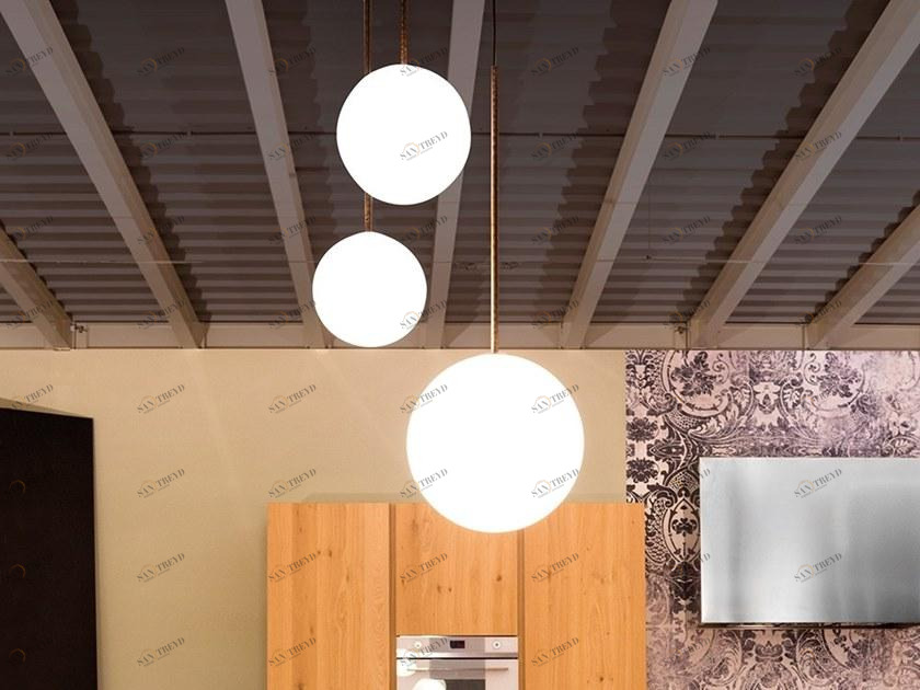 Cangini & Tucci Подвесной светильник прямого света из латуни Inti sun-id-1366646