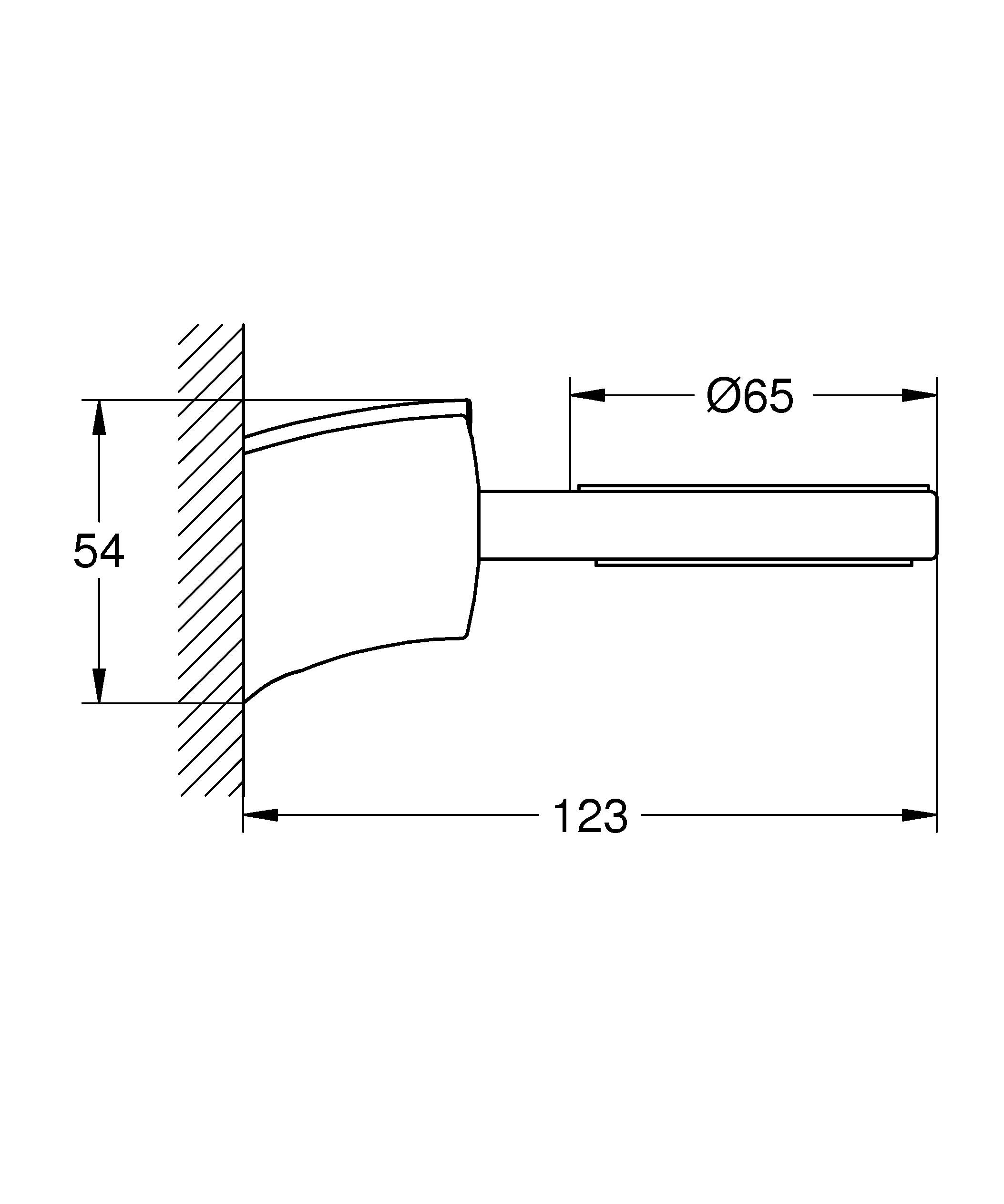40288000 Держатель мыльницы Tenso (40288000) Grohe - Вид №1