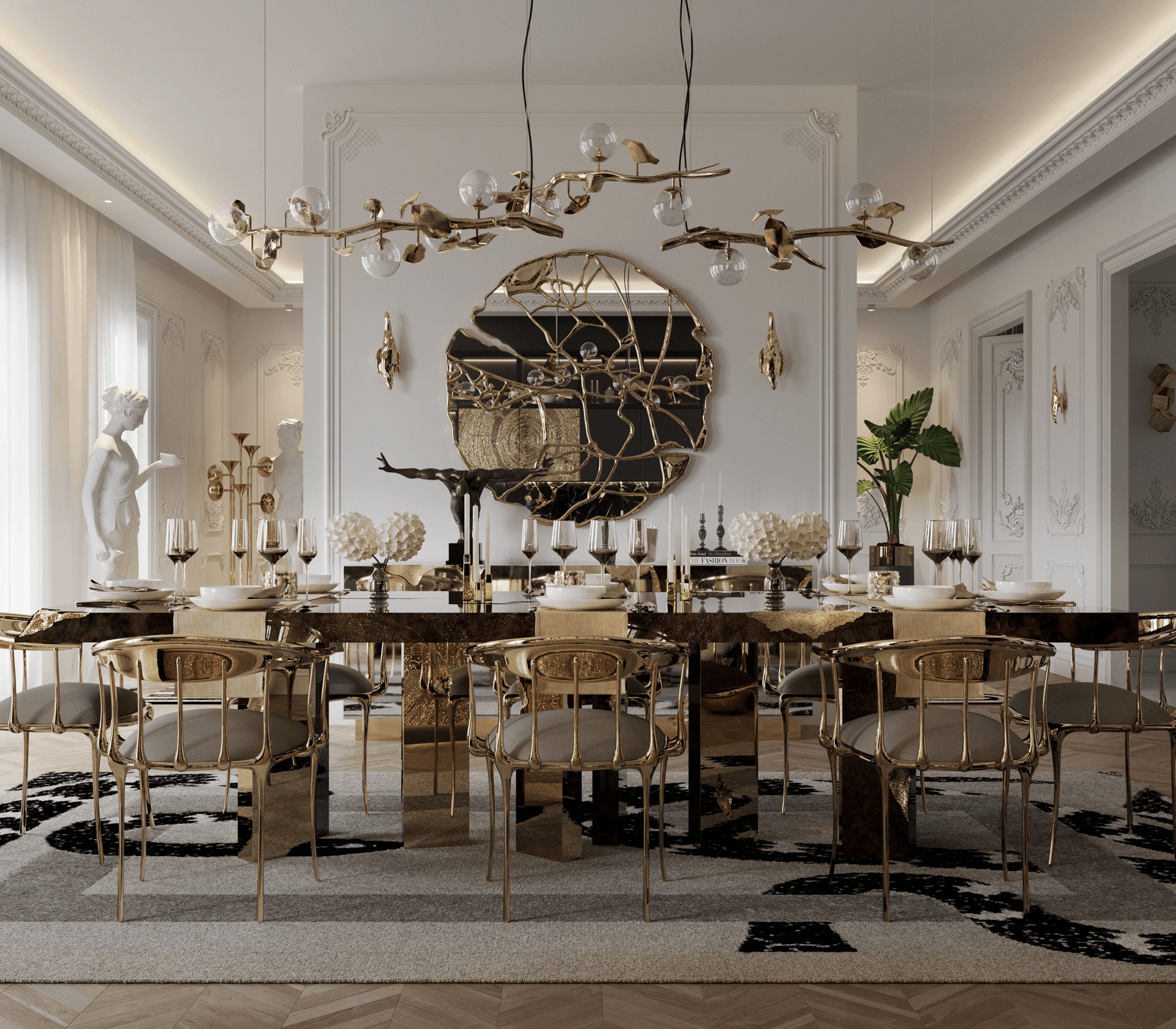 0-179 Подвесной светильник Hera с патиной Boca Do Lobo  - Вид №3