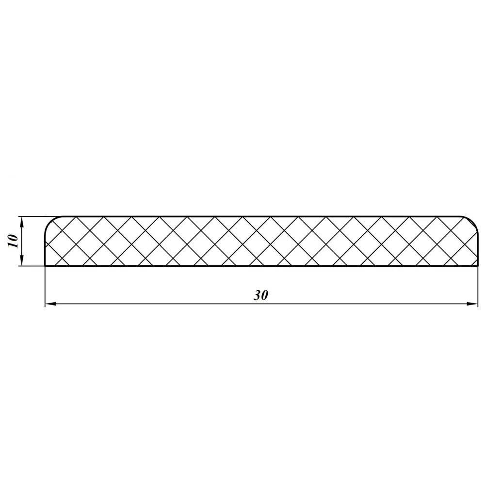 Нащельник Сканди 2100х30х10 мм эмаль цвет серый 83506016 STLM-2105632 VELLDORIS  - Вид №2