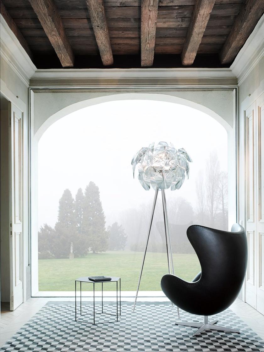 LUCEPLAN Торшер LED с прямым и отраженным светом из поликарбоната Hope sun-id-1452995 - Вид №1