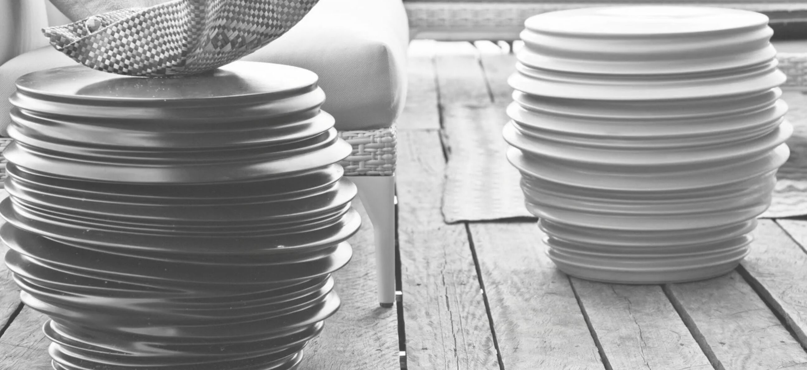 Круглый стол из полиэтилена DEDON Вавилон ARCH-00022089 - Вид №2