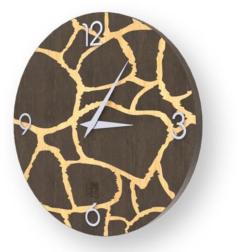 LIGNIS® Настенные часы из инкрустированного дерева Dolcevita animalier 10.011 / 10.089 - Вид №1