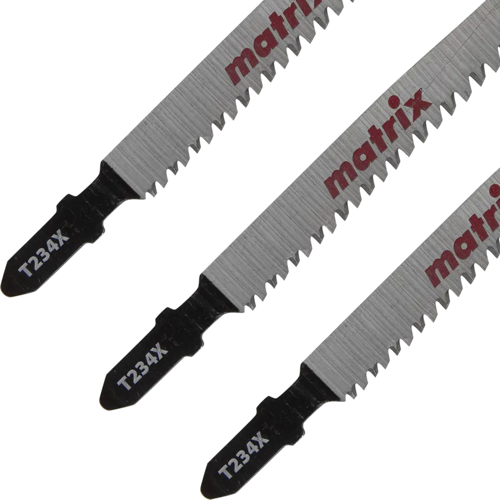 Пилка для лобзика по дереву Matrix T234X чистый рез, 3 шт. 84865360 STLM-2157282  - Вид №2