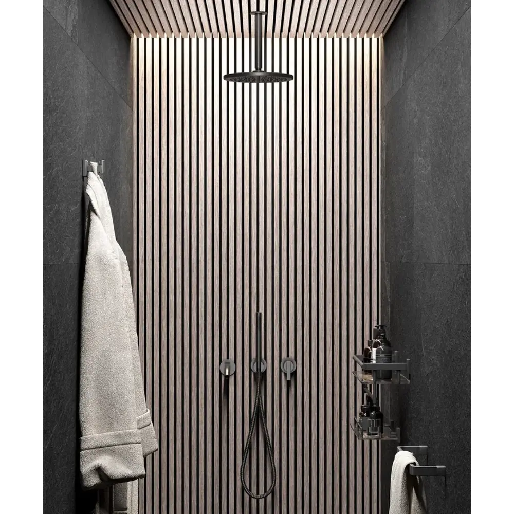 Рейка настенно-потолочная полистирол ударопрочный Decor-Dizayn 618-80 серый 15x40x3000 мм 85473628 STLM-2151629  - Вид №4