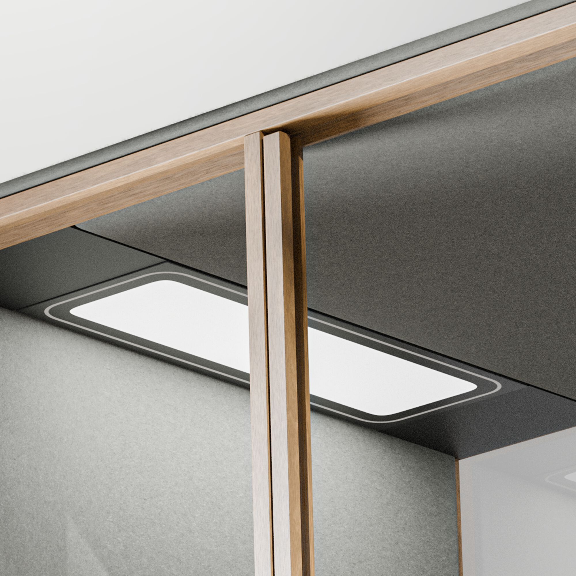 Многосторонняя акустическая офисная кабина со встроенным освещением SilentLab GEN4 ARCH-00110688 - Вид №8