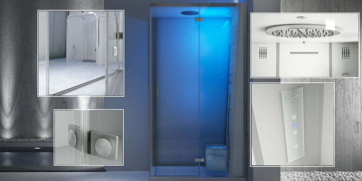 Паровая кабина Cloud 140 Dream 9448-313A Sx Jacuzzi 9448313ASX - Вид №1