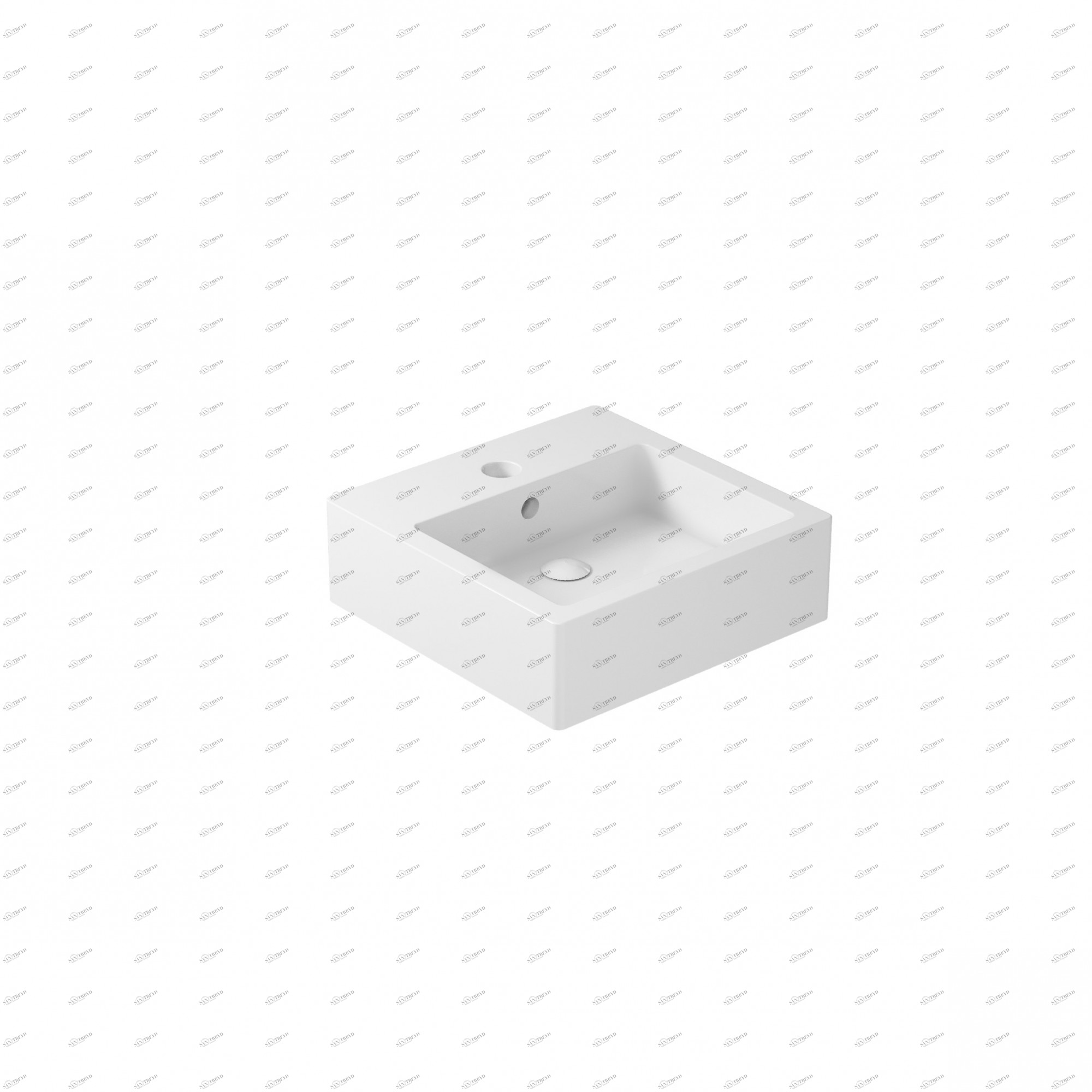 6022 Подвесная раковина настенная овальная Galassia PLUS DESIGN белая