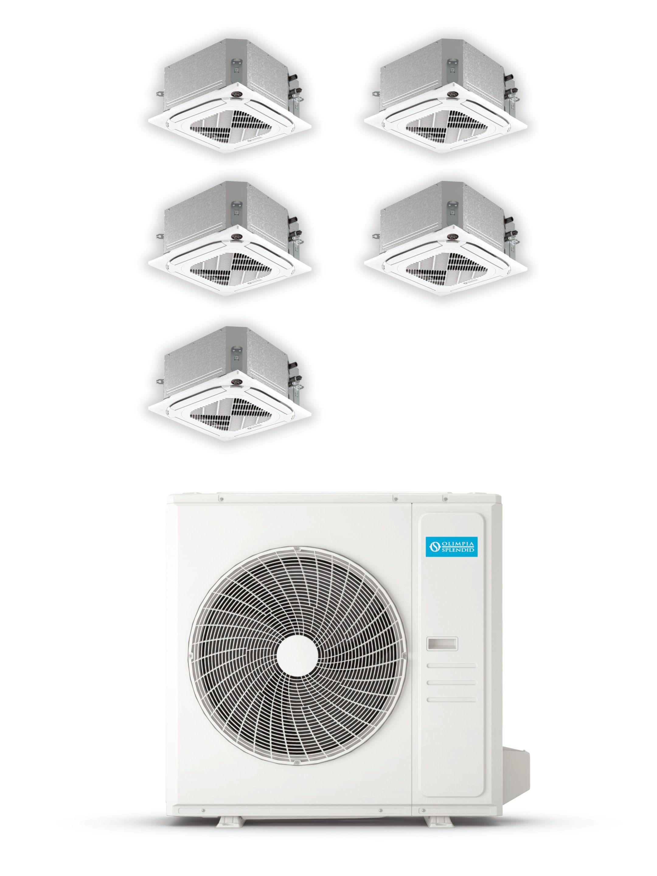 Кассетный мульти-сплит-кондиционер OLIMPIA SPLENDID фиксированные кондиционеры ARCH-00012998 - Вид №3