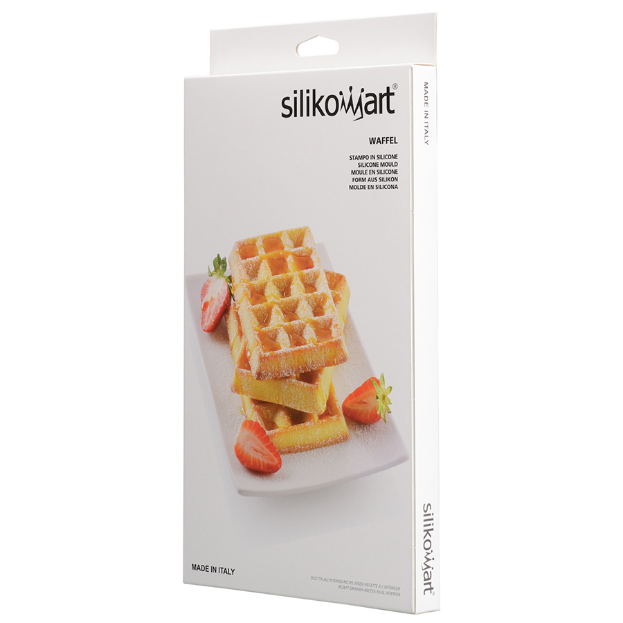 26.155.63.0065 Форма для приготовления вафель waffel classic силиконовая золотая Silikomart  - Вид №7
