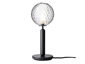 Настольная лампа из дутого стекла