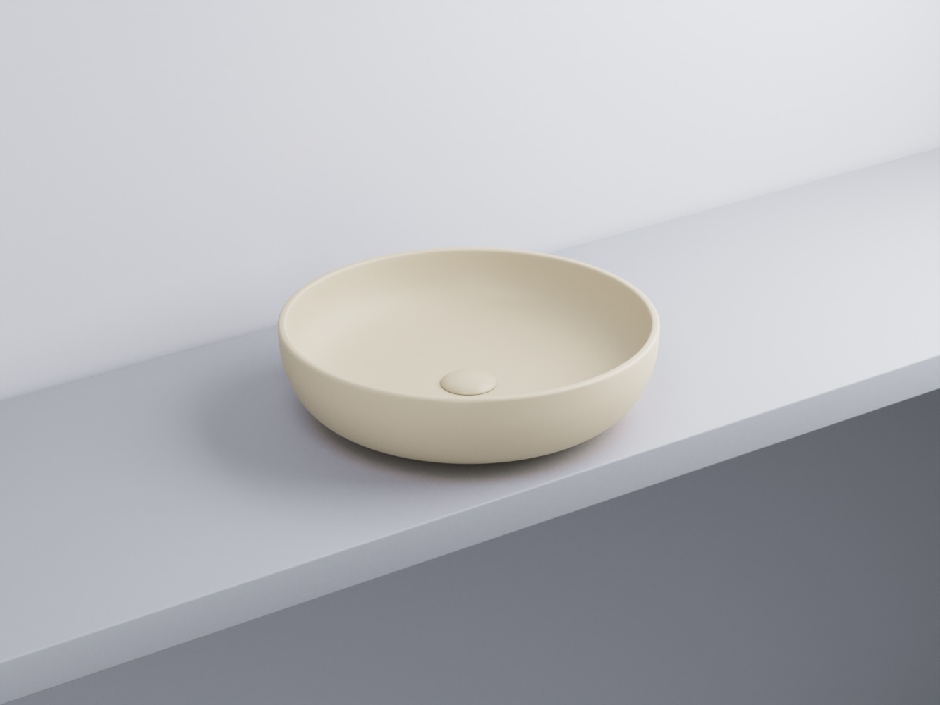 SHBA45-LN Накладная чаша без переливом ø45 cielo Shui Ceramica Cielo