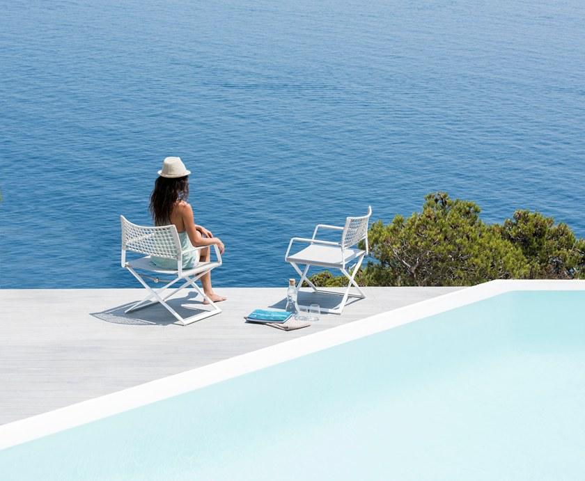 TRIBÙ Раскладное садовое кресло с подлокотниками Regista 02012 - Вид №5