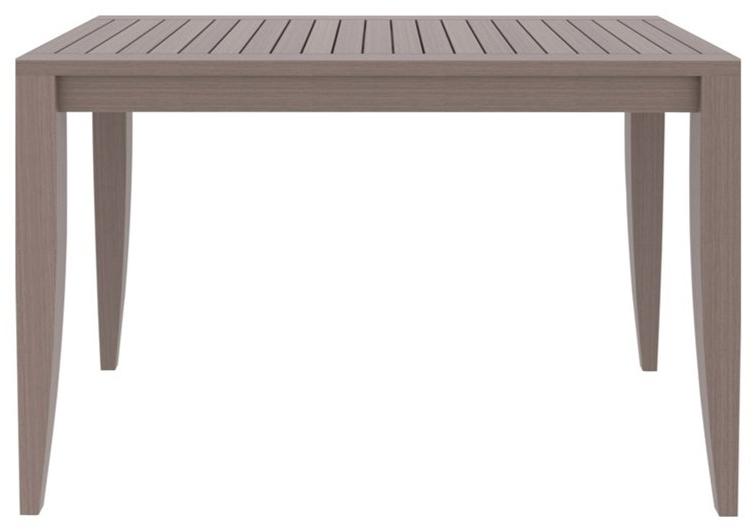 JANUS et Cie Прямоугольный высокий стол из тика Relais sun-id-1378049 - Вид №1