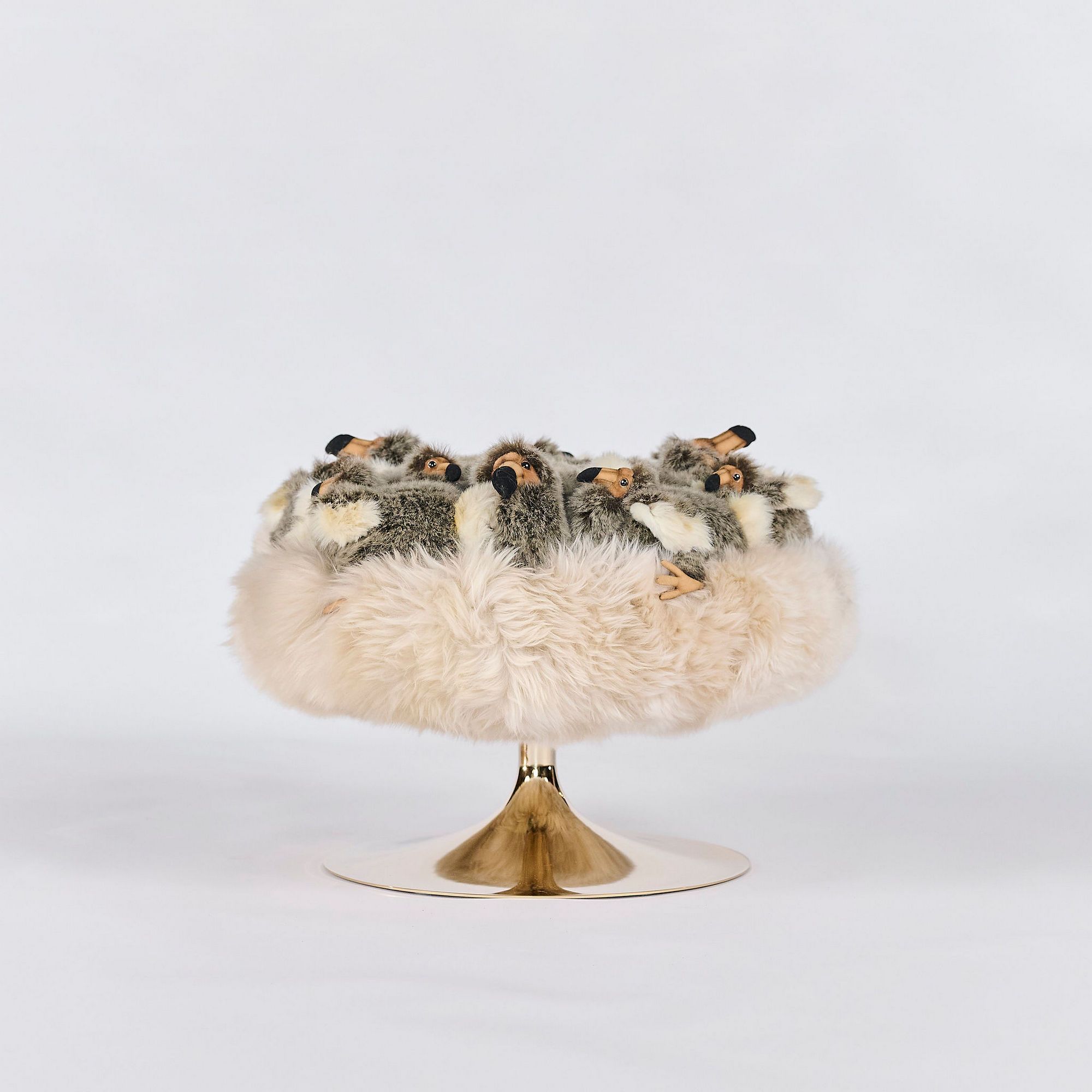 Полиэстер пуф APCOLLECTION DODO ARCH-00000063 - Вид №1