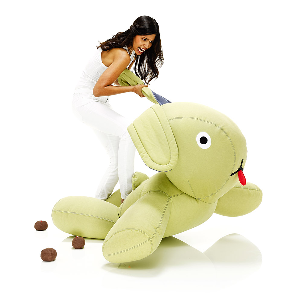 Кресло-игрушка  Fatboy Co9 XS лимонно-зеленая 90066007 - Вид №2