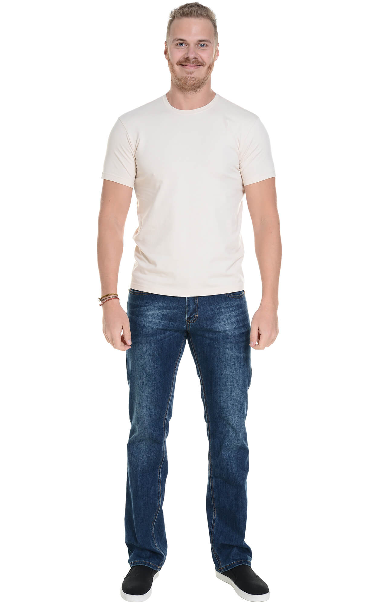 62071 Футболка мужская бежевая LUXE  Одежда для официантов  размер XXXL  - Вид №5